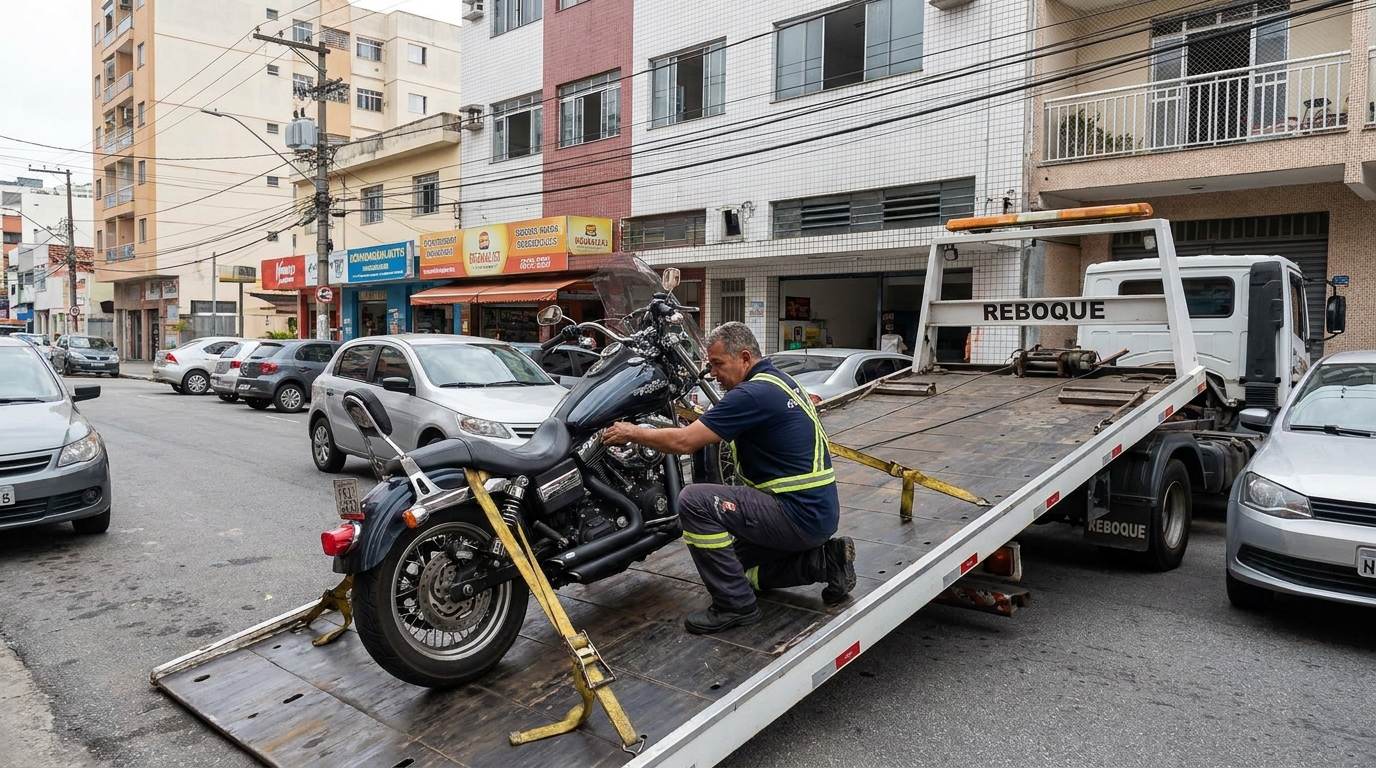 Guincho para Moto em Petrópolis‑RJ
