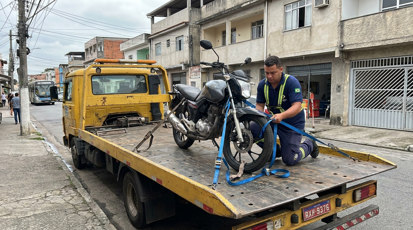 Guincho para Moto em Petrópolis‑RJ